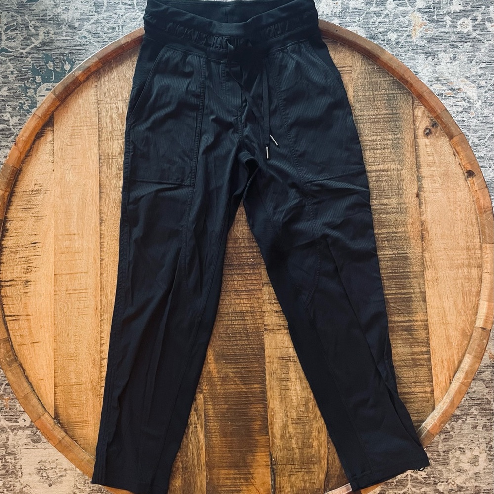 Lululemon Dance Studio Mid-Rise Black Cropped Pants